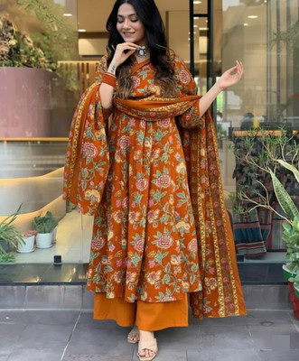 Aimca Printed Kurta, Salwar & Dupatta Set