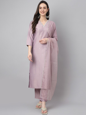 MAA SHAKTI ENTERPRISE Self Design Kurta, Trouser/Pant & Dupatta Set