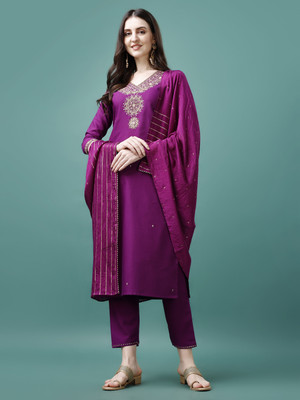 berrylicious Women Kurta Pant Dupatta Set