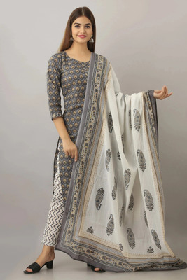 Prathmikta Printed Kurta, Trouser/Pant & Dupatta Set