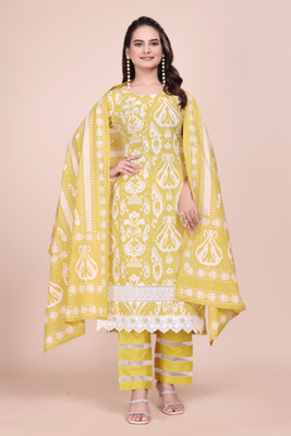 HOUSE OF COMMON Printed Kurta, Trouser/Pant & Dupatta Set
