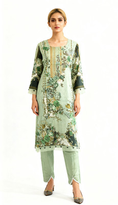 MEEROON Embroidered Kurta, Trouser/Pant & Dupatta Set