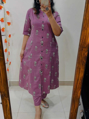 GORAZ Printed Kurta, Palazzo & Dupatta Set