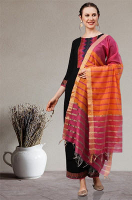 CreationRajvi Printed Kurta, Palazzo & Dupatta Set