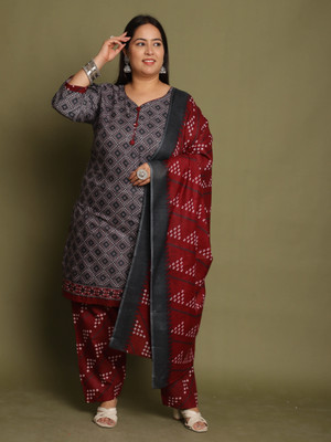 RolyPoly Printed Kurta, Patiala & Dupatta Set