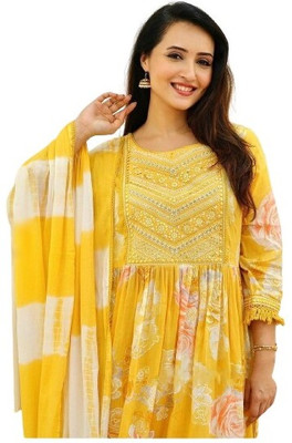 SND Printed Kurta, Trouser/Pant & Dupatta Set