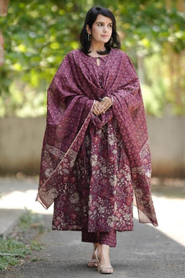 Rajnandini Printed Kurta, Trouser/Pant & Dupatta Set