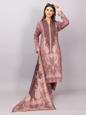 XENIOS Printed, Embroidered Kurta, Palazzo & Dupatta Set