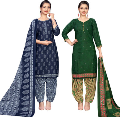 HOUSE OF COMMON Printed Kurta, Patiala & Dupatta Set