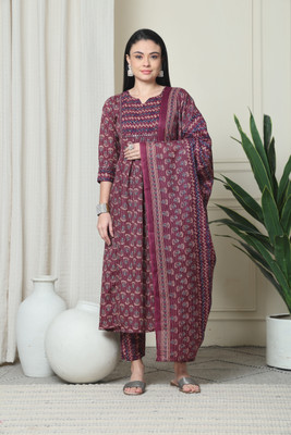 Rajnandini Printed Kurta, Trouser/Pant & Dupatta Set