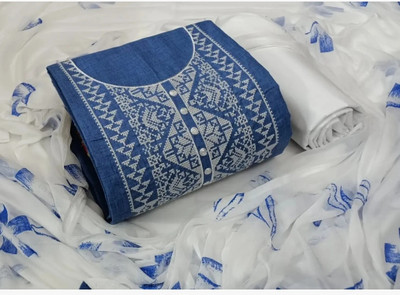 Sai Embroidered Kurta, Salwar & Dupatta Set