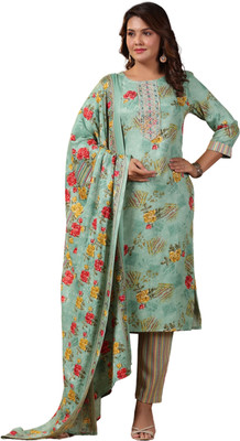 Seemrat Printed Kurta, Trouser/Pant & Dupatta Set