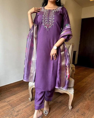 Zinariya Fab Embroidered Kurta, Salwar & Dupatta Set
