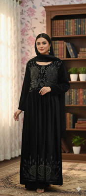 Om Traders Solid Kurta, Palazzo & Dupatta Set