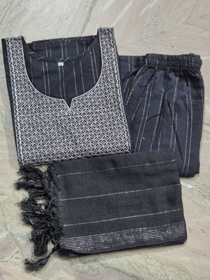 jncreation Women Kurti Pant Dupatta Set
