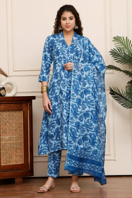 Rajnandini Printed Kurta, Trouser/Pant & Dupatta Set