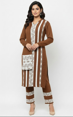 Trendyz Floral Print Kurta, Trouser/Pant & Dupatta Set