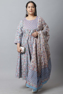 Rajnandini Printed Kurta, Trouser/Pant & Dupatta Set