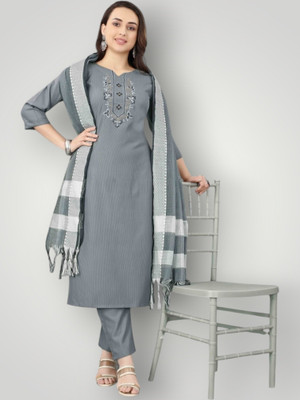 vedu Self Design Kurta, Salwar & Dupatta Set