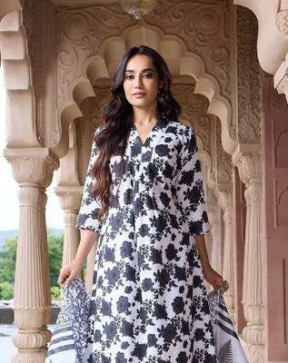 Royal Export Printed Kurta, Trouser/Pant & Dupatta Set