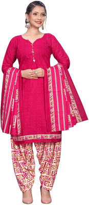 Rajnandini Printed Kurta, Patiala & Dupatta Set