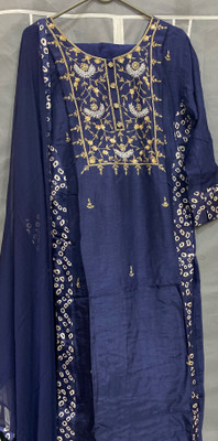 GS FASHION Self Design Kurta, Trouser/Pant & Dupatta Set