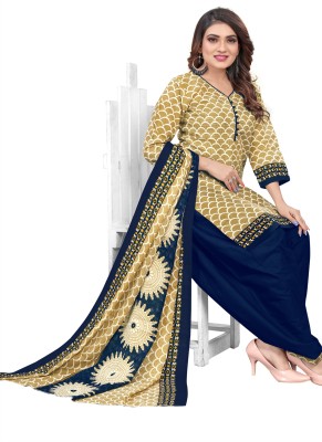 VihaanExim Printed Kurta, Salwar & Dupatta Set