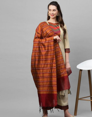 SoshrepCreation Self Design Kurta, Palazzo & Dupatta Set