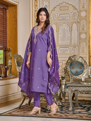 Mayrah Striped Kurta, Sharara & Dupatta Set