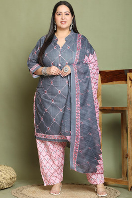 Rajnandini Printed Kurta, Patiala & Dupatta Set