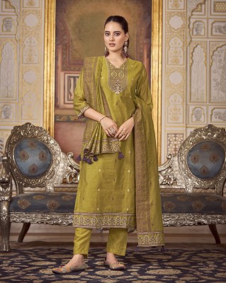 Shaily Embroidered Kurta, Salwar & Dupatta Set