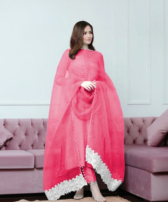 zengry Embellished Kurta, Trouser/Pant & Dupatta Set