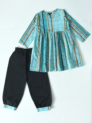 Bella Moda Printed Kurta, Salwar & Dupatta Set