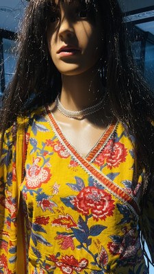 KA Fashion Solid Kurta, Palazzo & Dupatta Set