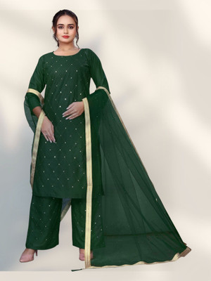 HOC's Women Kurta Pyjama Dupatta Set