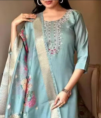 murlidhar creation Printed Kurta, Trouser/Pant & Dupatta Set