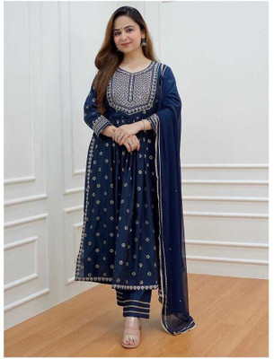 SAMAIRA CREATION Embroidered Kurta, Trouser/Pant & Dupatta Set
