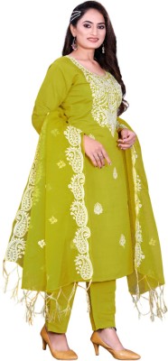 YANA FASHION Embroidered Kurta, Trouser/Pant & Dupatta Set