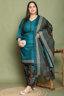 Rajnandini Printed Kurta, Patiala & Dupatta Set