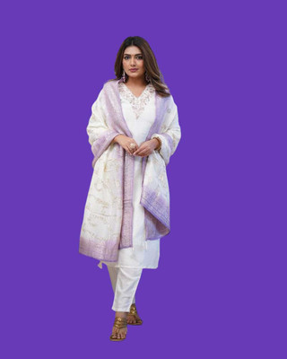zankhi hosiery Embroidered Kurta, Trouser/Pant & Dupatta Set