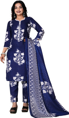 Sitara Setu Floral Print Kurta, Trouser/Pant & Dupatta Set