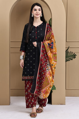 Merira Printed Kurta, Patiala & Dupatta Set