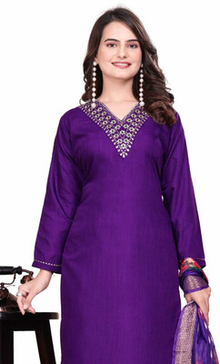 LIZORD FAB Embroidered Kurta, Trouser/Pant & Dupatta Set