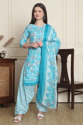 Wonder Weaves Women Kurta Patiala Dupatta Set