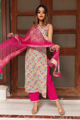 Showoff Women Kurti Pant Dupatta Set