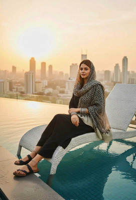 Sheeba Creation Solid Kurta, Salwar & Dupatta Set
