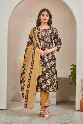FADIFY FASHION Embroidered Kurta, Trouser/Pant & Dupatta Set