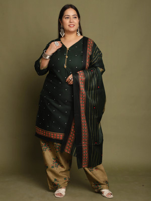 Aaradhya Fashion Printed Kurta, Patiala & Dupatta Set