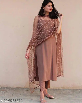 R4milA Printed Kurta, Trouser/Pant & Dupatta Set