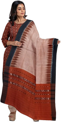 handloom paridhaan Self Design, Floral Print, Geometric Print Kurta, Salwar & Dupatta Set